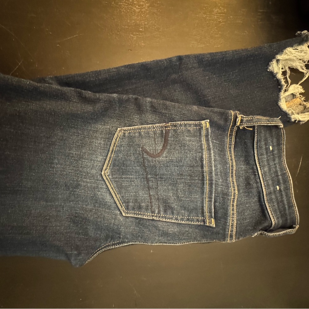 AE Distressed Blue Denim Jeans